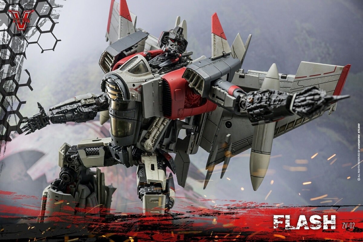 ZETA ZV-02 Flash Hi-Res Toy Photography Image Gallery by IAMNOFIRE